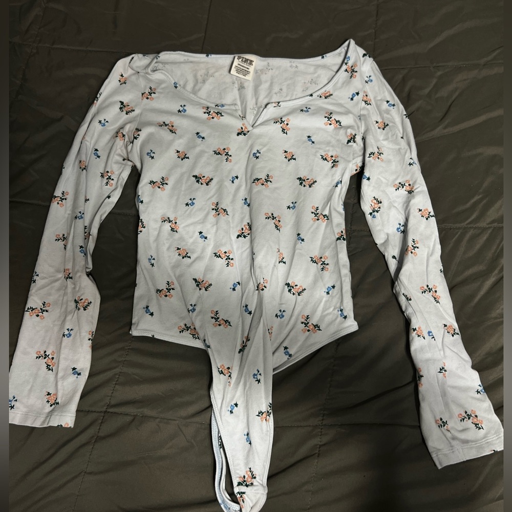 Light blue bodysuit